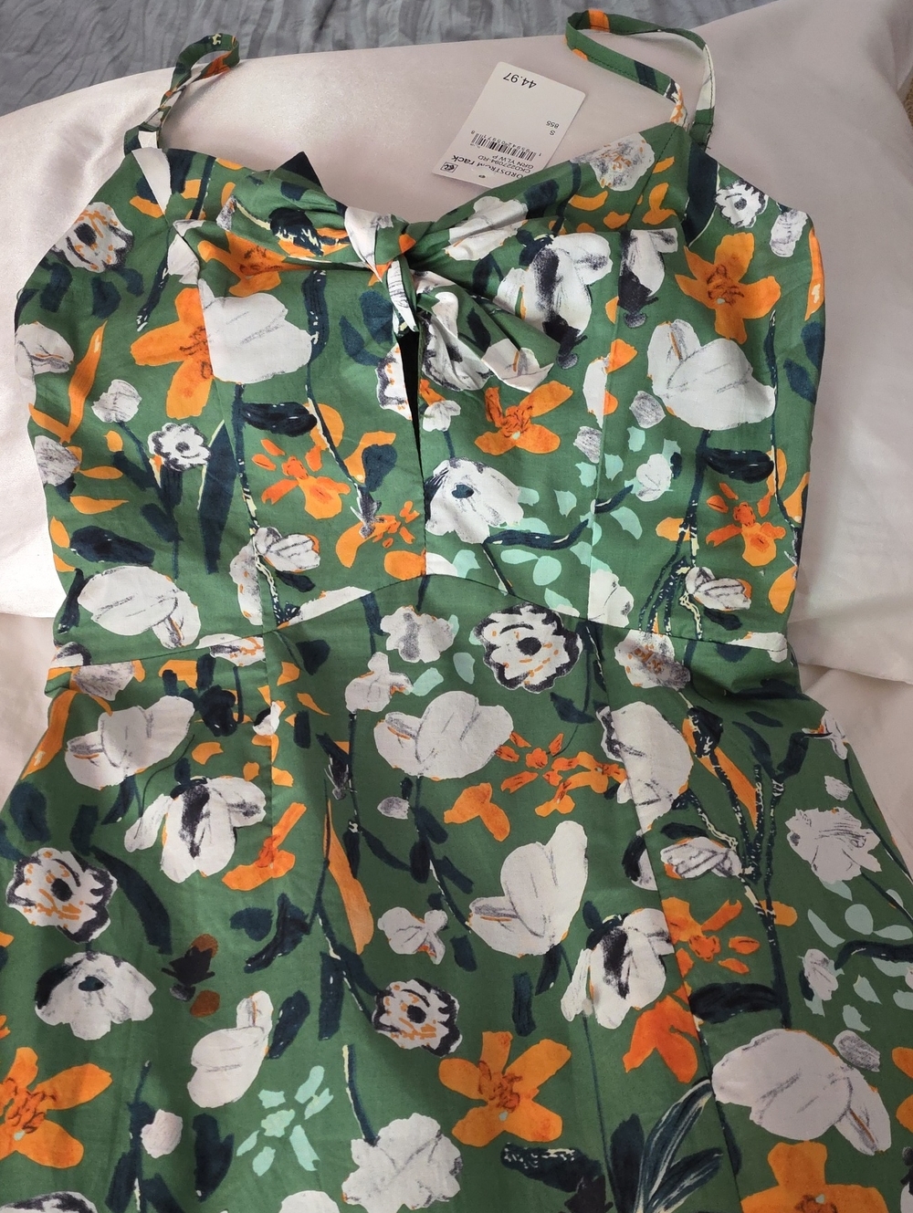 Melloday Printed  Dress S Small.